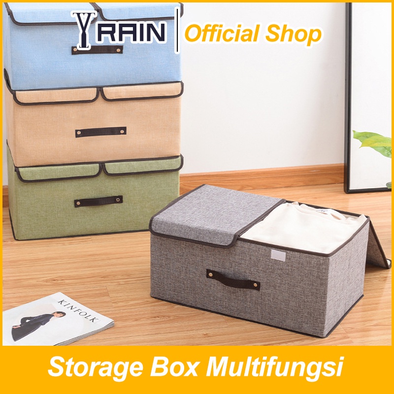 Jual Rain Storage Box Organizer Container Kotak Penyimpanan Baju ...