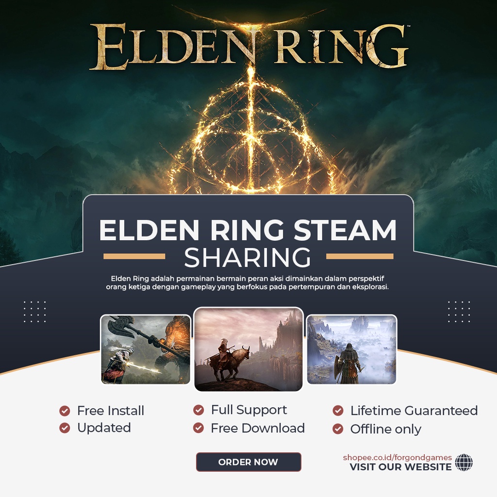 Jual ELDEN RING PC GAME ORIGINAL | Shopee Indonesia