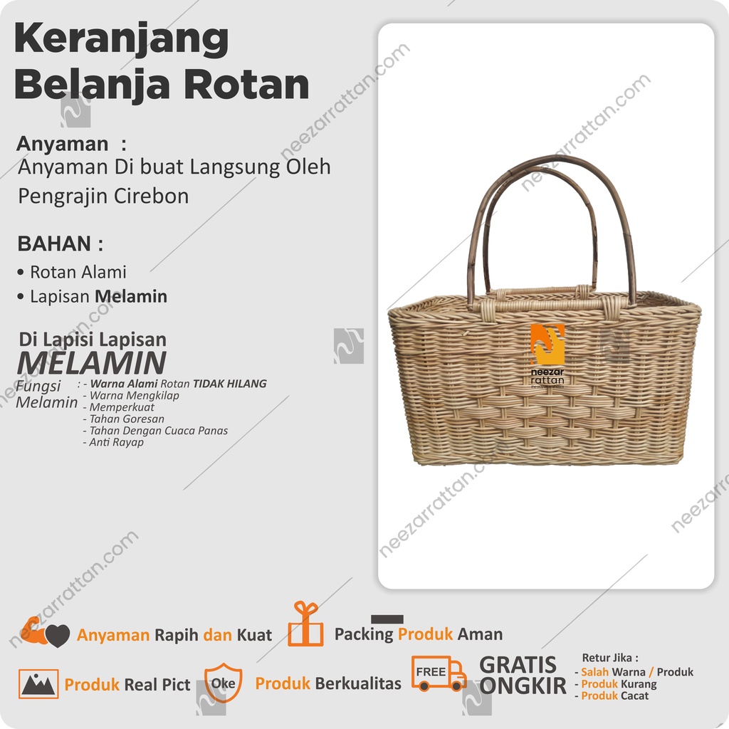 Jual Keranjang Jinjing Sayur Belanja pasar