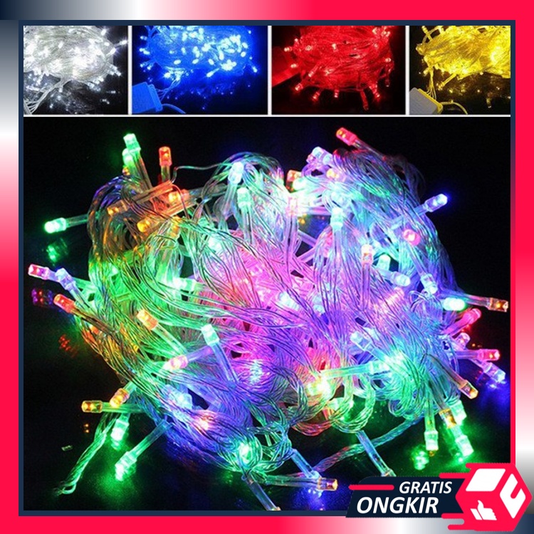 Gratis Ongkir - L223 Lampu Natal Tumblr 10 Meter 50 LED / Lampu Hias  / Lampu Hias Natal / Lampu Tumblr