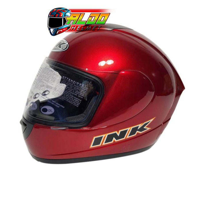 Jual HELM INK CL MAX SOLID MAROON ORIGINAL JUAL FULL FACE JPX KYT ...