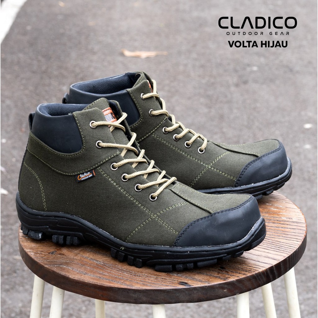 Jual Cladico Sepatu Boots Pria Safety Volta High Original Shopee