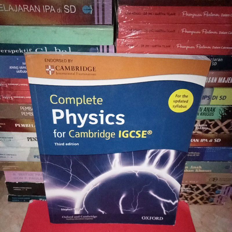 Jual ORIGINAL COMPLETE PHYSICS FOR CAMBRIDGE IGCSE THIRD EDITION ...