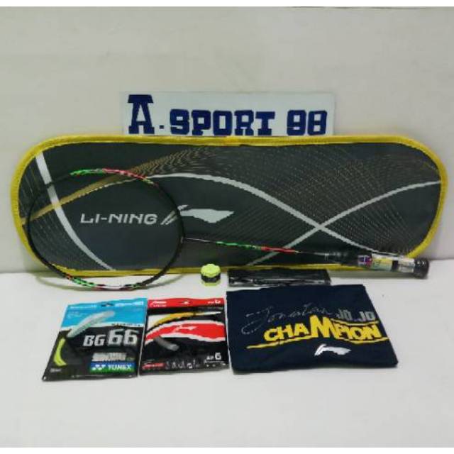 Jual RAKET BADMINTON ORIGINAL LINING JOJO 7000 JONATAN CHRISTIE