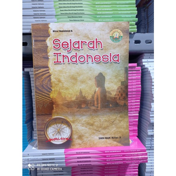 Jual Buku Sejarah Indonesia Kelas X SMK Yudhistira | Shopee Indonesia