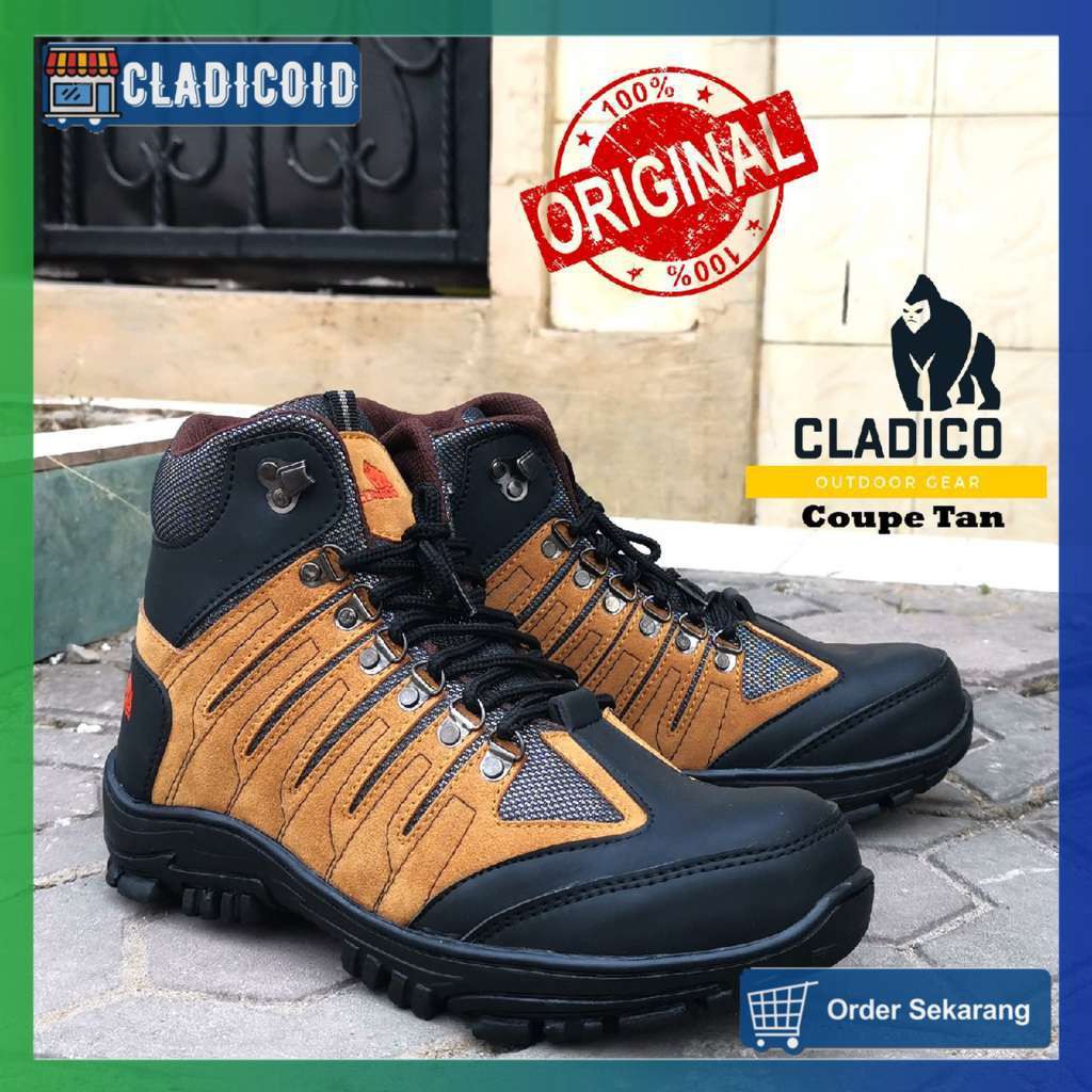 Jual Sepatu Safety Pria Ujung Besi Original Model Keren Dan Stylish Cladico Coupe Tinggi