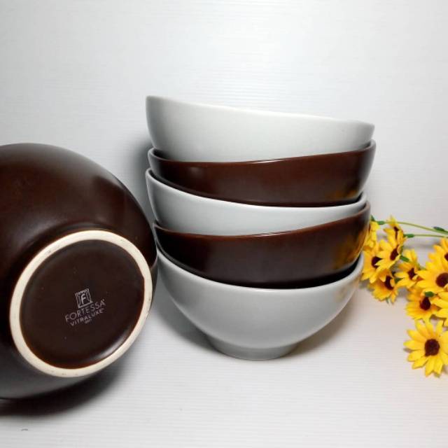 Jual 00315 Rice Bowl Fortesa / Mangkok Keramik / Mangkok Nasi Keramik ...