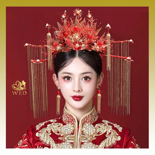 Jual WED Hairpin traditional hair piece Mahkota Anting Jepit Rambut ...