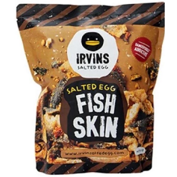 Jual IRVINS Salted Egg Fish Skin 230 Gr | Shopee Indonesia