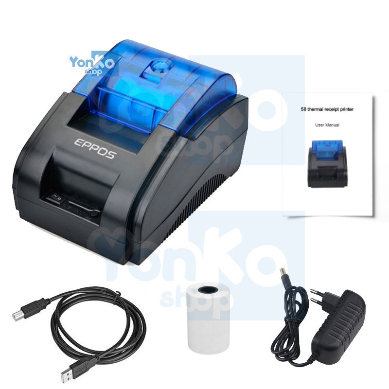 Jual Mini Printer Thermal Bluetooth EPPOS EP-RPP02 RPP02N RPP02 EP58M ...