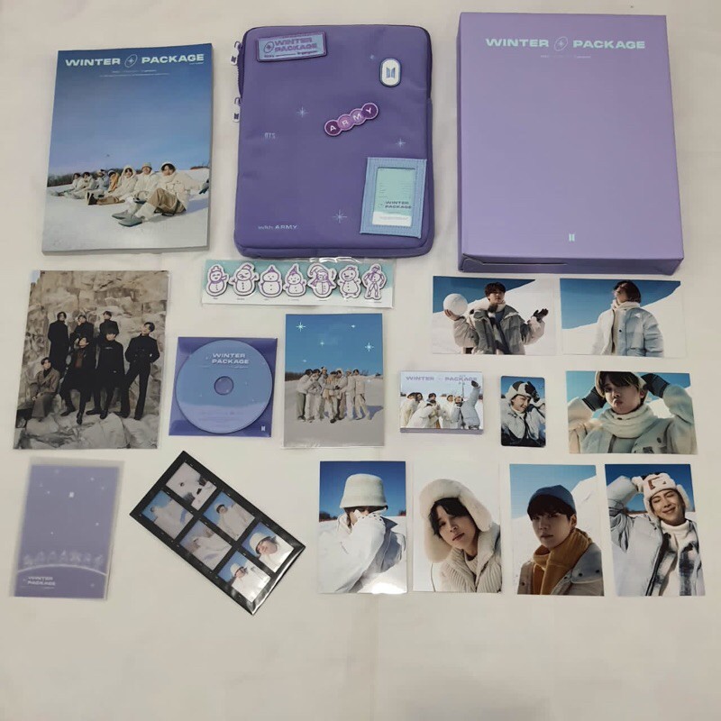 K-POP・アジア 2021 BTS WINTER PACKAGE Unboxing BTS Winter Package 2021 - YouTube