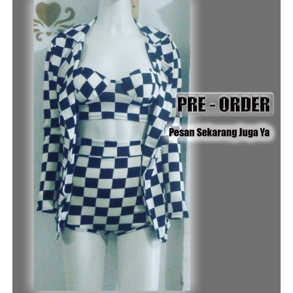 Jual [pre Order] Kostum Cosplay Sexy Dancer Penyanyi Dj Panggung Wanita