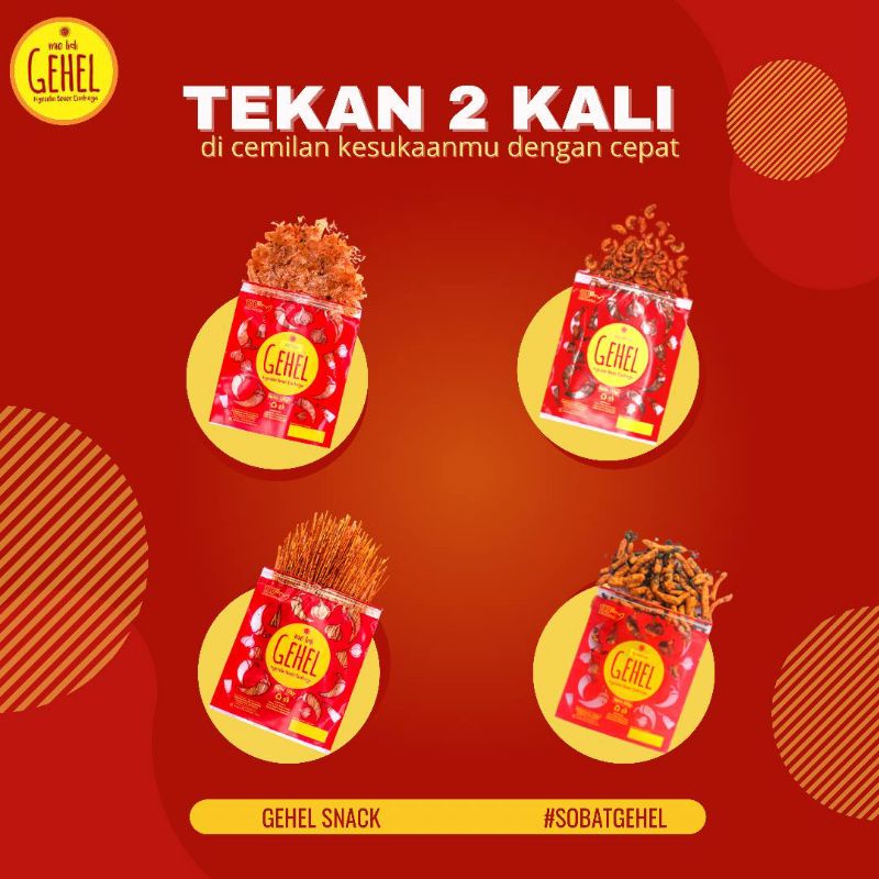 Jual Kripca Gehel Snack | Shopee Indonesia