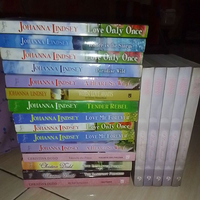 Jual JOHANNA LINDSEY - NOVEL TERJEMAH,ORIGINAL | Shopee Indonesia