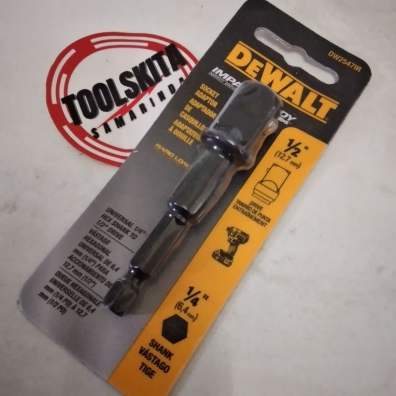 Jual Impact Socket Adapter Dewalt DW2547IR 1 2 inch Shopee Indonesia