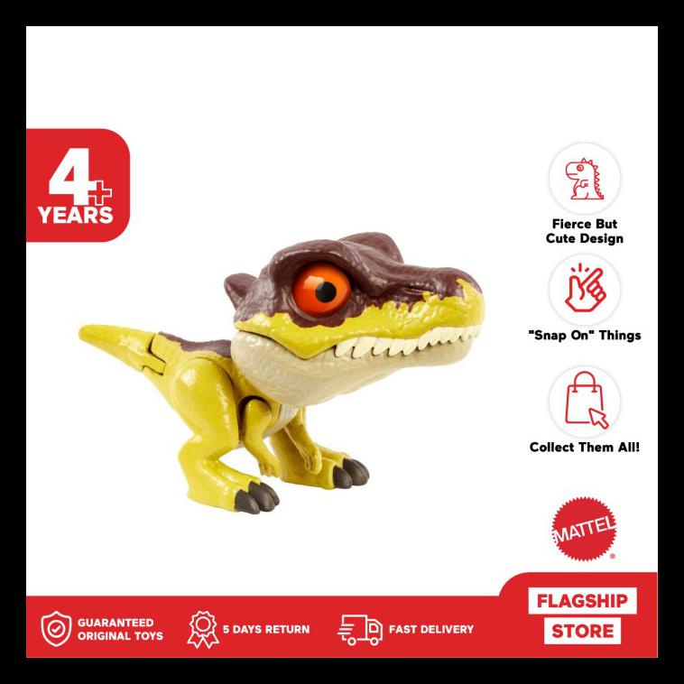 Jual Jurassic World Snap Squad Attitudes Baryonyx Mainan Action Figure Shopee Indonesia 9531