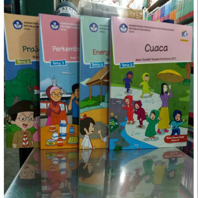 Jual BUKU TEMATIK KELAS 3 TEMA 5 6 7 8. SEMESTER 2. EDISI REVISI 2018 ...