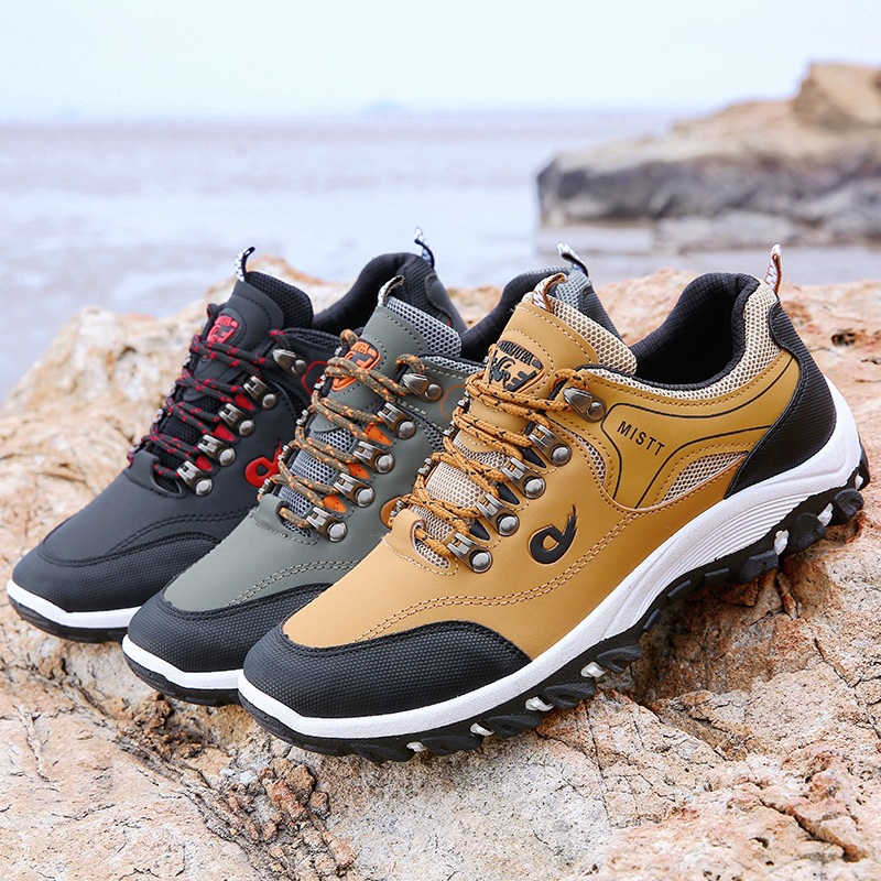 Jual FREE BOX sepatu hiking pria import sepatu gunung pria import bahan ...
