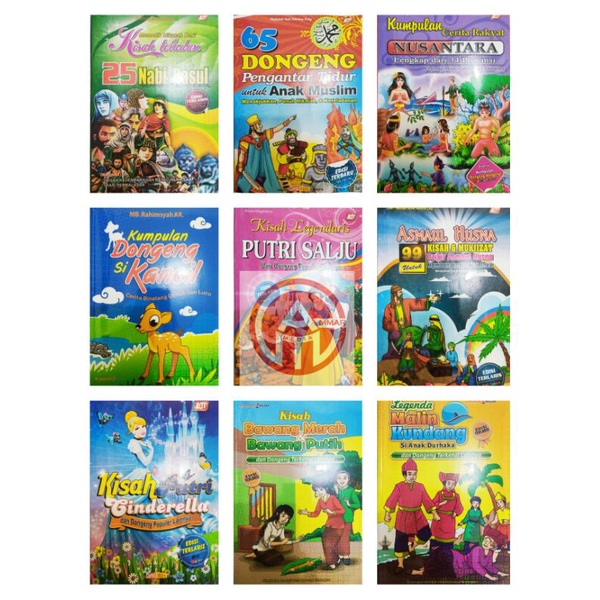 Jual Buku Dongeng Anak/Buku Cerita Anak Bergambar | Shopee Indonesia