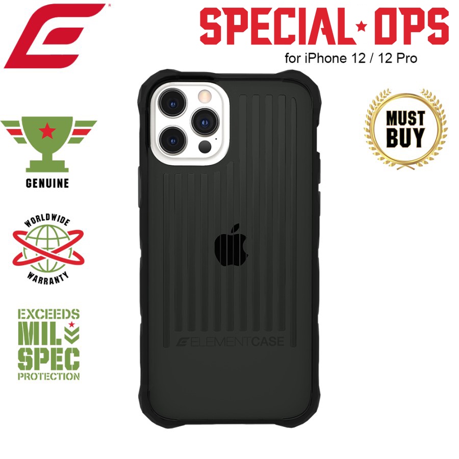 Jual Casing iPhone 12 / 12 Pro Element Case SPECIAL OPS | Shopee Indonesia