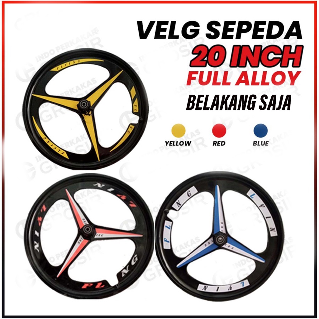 Jual Velg sepeda 20inch Racing Belakang Saja | Shopee Indonesia