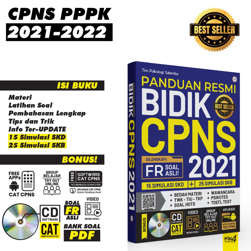 Jual Buku Panduan Resmi Bidik CPNS 2024 PPPK Skb Skd | Shopee Indonesia