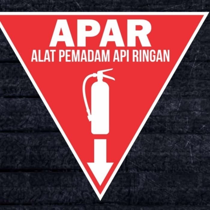 Jual Sticker Tanda APAR / Stiker Tanda Alat Pemadam Api | Shopee Indonesia