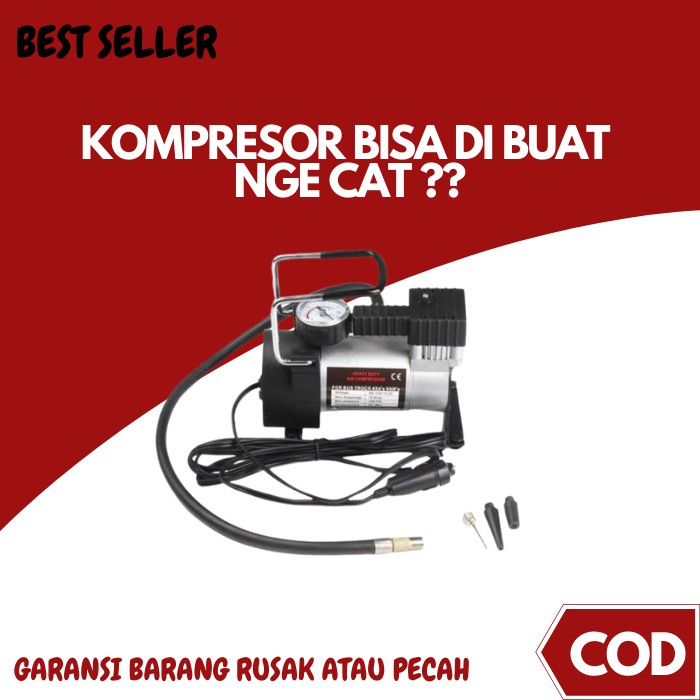 Jual KOMPRESOR MINI LISTRIK UNTUK CAT MOTOR DAN MOBIL TERLARIS | Shopee ...