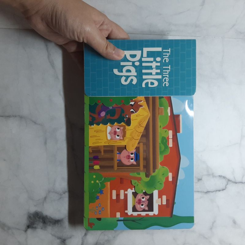 Jual Buku Anak The Three Little Pigs Layered Tab Book | Shopee Indonesia