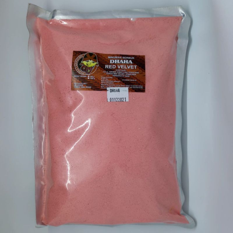 Jual Serbuk Minuman / Bubuk Minuman Red Velvet 1 Kg Dhaha | Shopee
