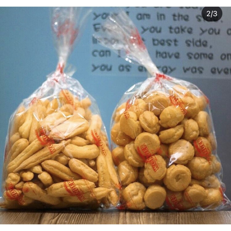 Jual [FREE DUS DAN BUBBLE WRAP] SUS KERING KECIL ROTI WONDER BAKERY ...