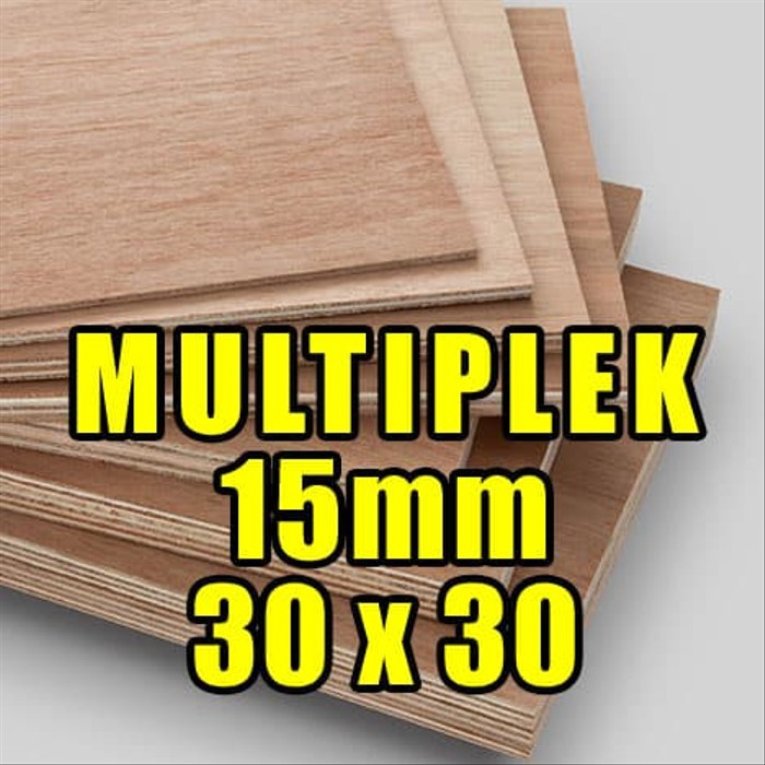 Jual Triplek /Multiplek 15mm ( 30x30 )cm | Shopee Indonesia