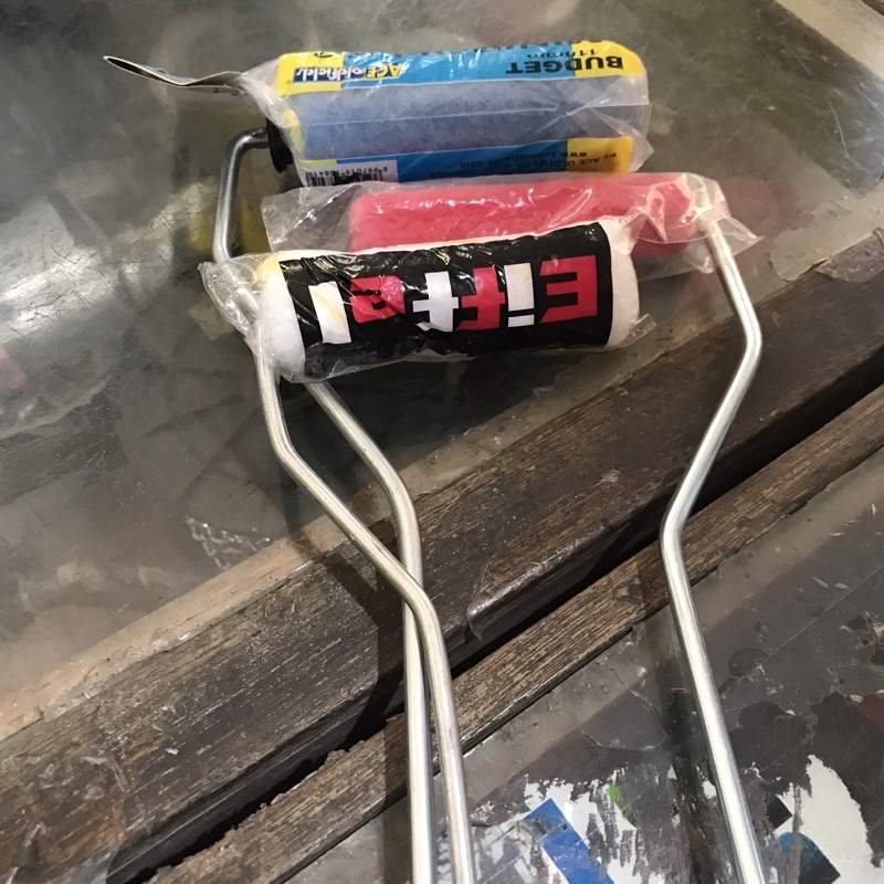 Jual rol cat + gagang/ rol cat tembok/ isi rol + gagang cat/ rol cat ...