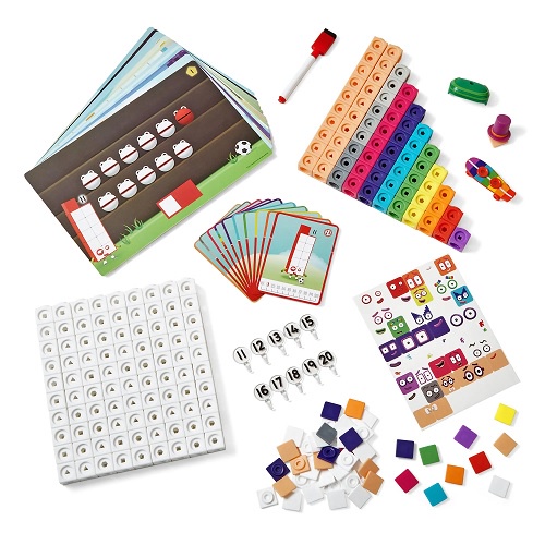 Jual Hand2Mind - Numberblocks MathLink Cubes 11–20 Activity Set, Mainan ...