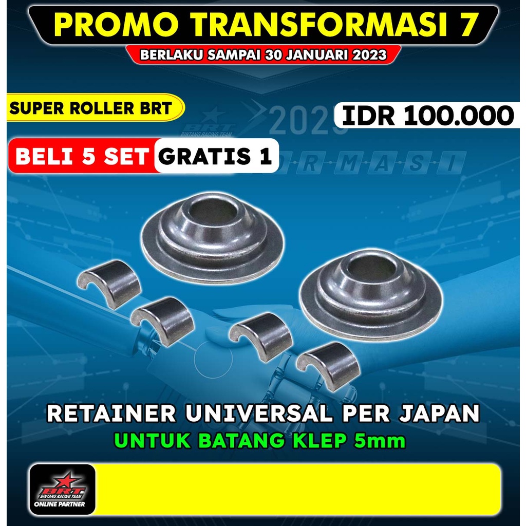 Jual Retainer Universal Per Japan Klep 5mm | Shopee Indonesia