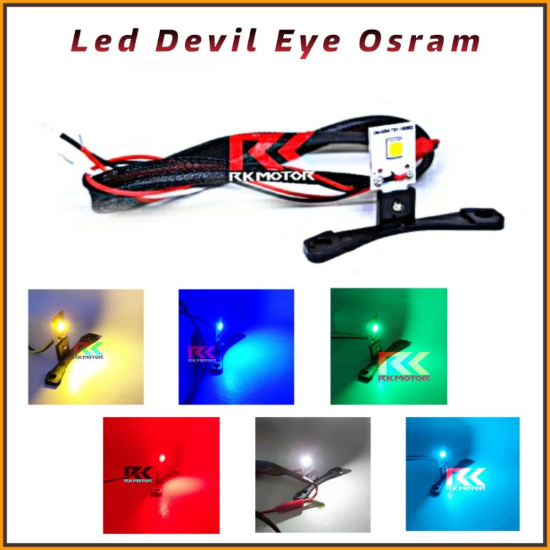 Jual Lampu LED Demon Devil Eye Chip Osram PNP 3 Kabel | Shopee Indonesia
