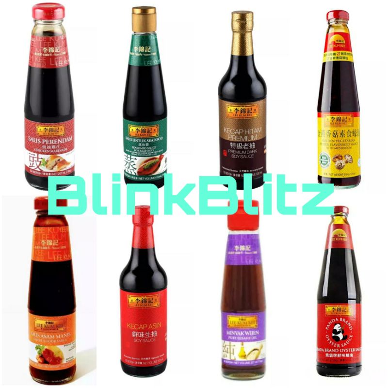 Jual Lee Kum Kee Sauce Botol Asam Manis Seafood Kecap Hitam Asin Oyster