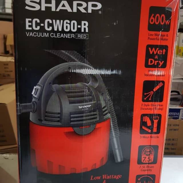 Jual Sharp Vacuum Cleaner EC - CW60 R | Shopee Indonesia