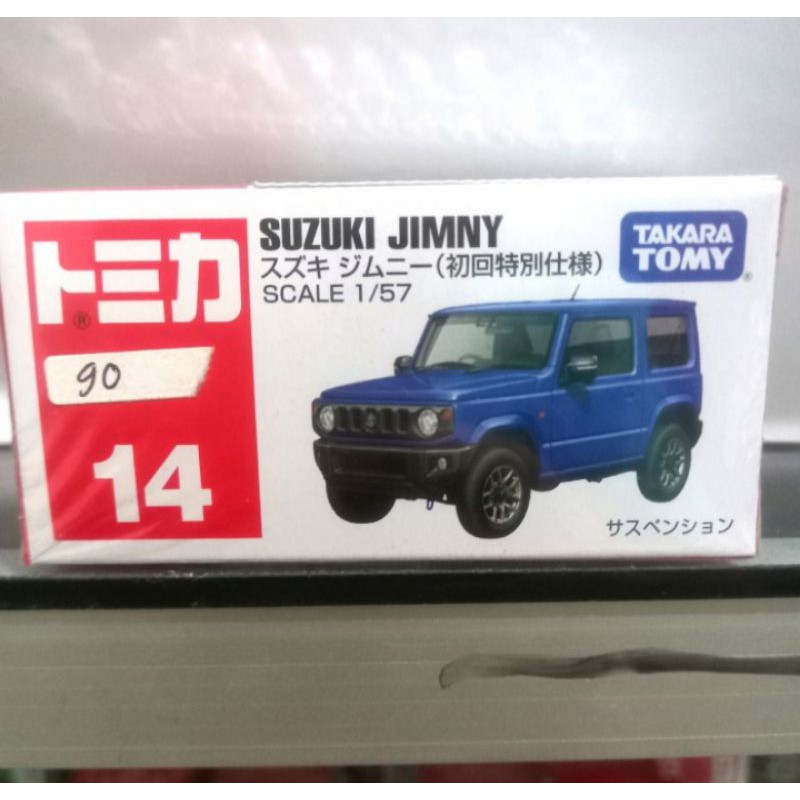 Jual original tomica TAKARA Tomy reguler Suzuki Jimny no.14 | Shopee