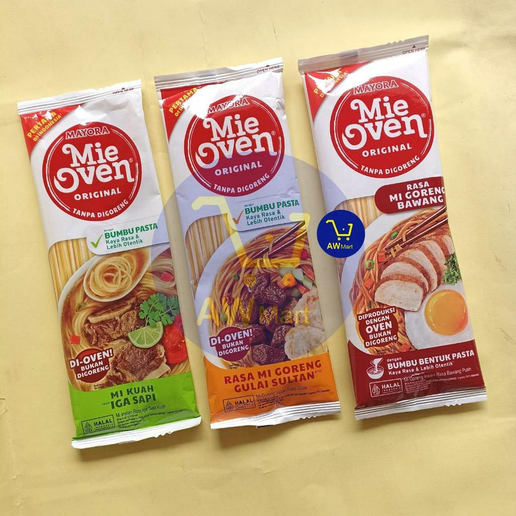 Jual MIE OVEN MAYORA ALL VARIAN ORIGINAL 78 GRAM RASA KUAH IGA SAPI ...