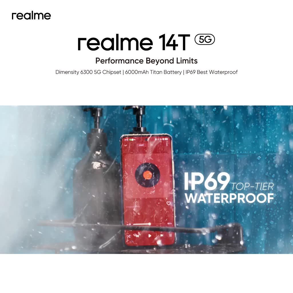 Realme 14T 5G Front View