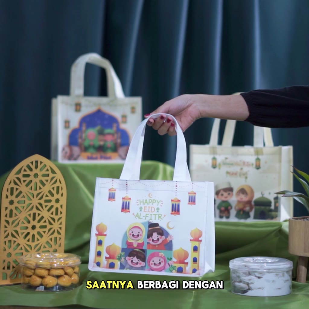 Jual Tas Bingkisan Lebaran Tas Parcel Hari Raya Bahan Premium, Ukuran ...