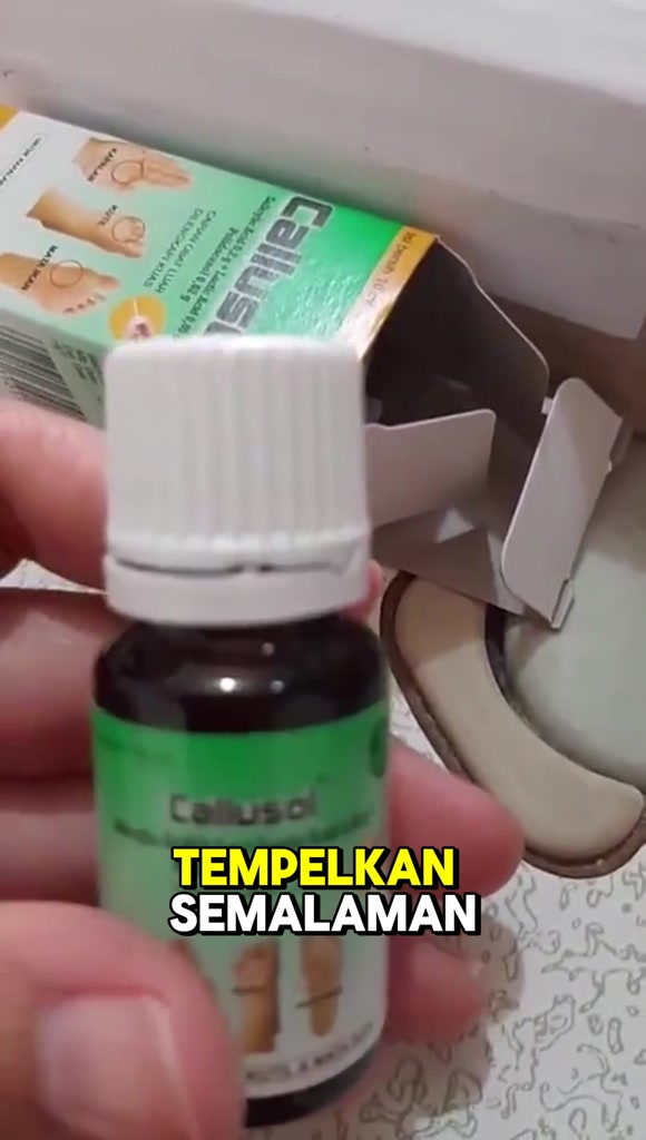 Jual Callusol 10ml Obat Kutil Mata Ikan Kapalan Kaki Pecah-Pecah ...