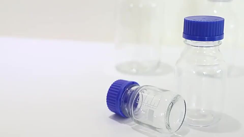 Jual Botol Kaca Laboratorium 100ml Botol Sampel Botol Kaca Lab Sample ...