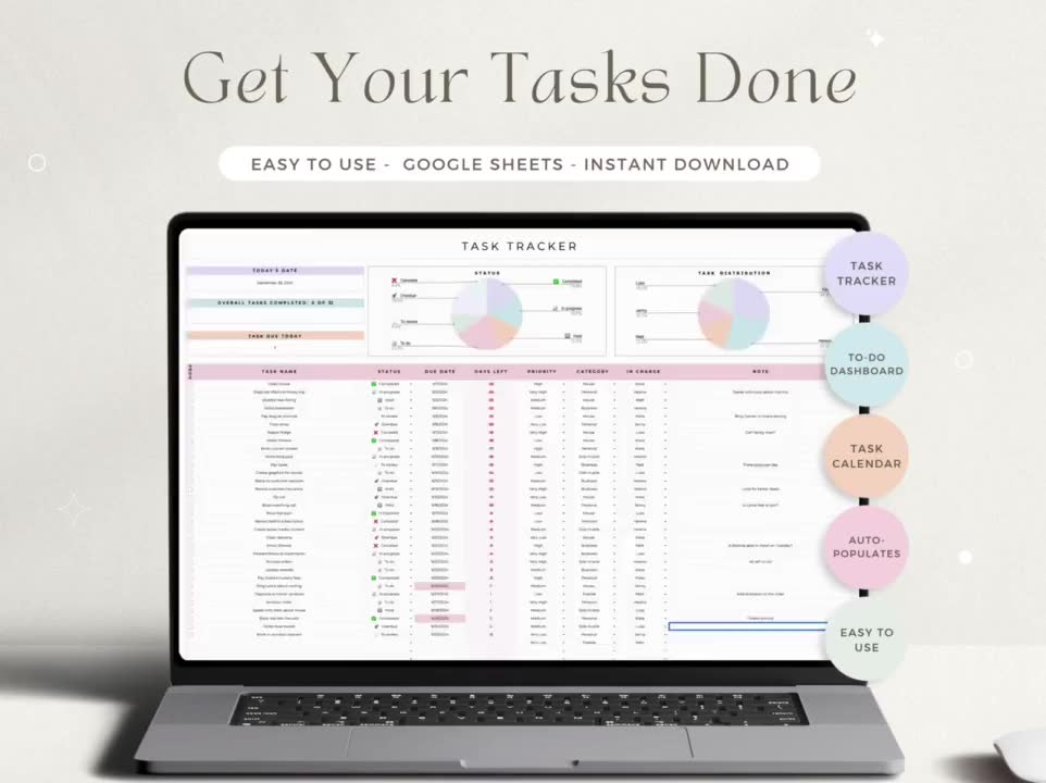 Jual (36) TO DO LIST TEMPLATE MANAJEMEN PEKERJAAN Tugas Jadwal Harian ...