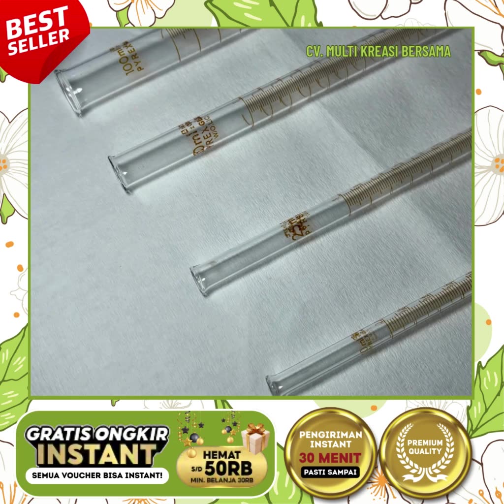 Jual BURET 100 ML PYREX KACA / BURETTE GLASS PYREX 100 ML | Shopee ...