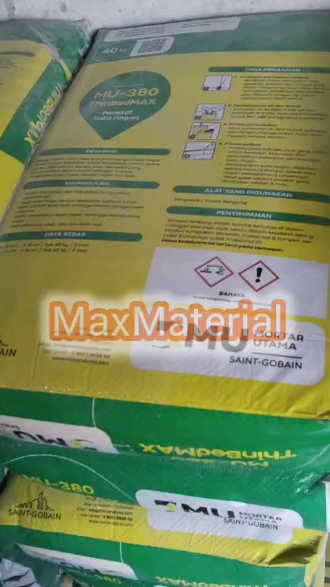 Jual MU // MU380 // Mortar Utama // Semen Hebel // Semen Perekat (MU ...