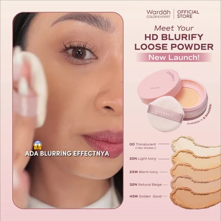 Wardah Colorfit Mattifying Powder bedak tabur matte untuk usia 30-an