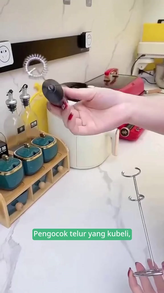Frother Kopi Dan Mixer Telur Elektrik Mini Food Grade, Pengaduk Tangan Untuk Rum - foto 2