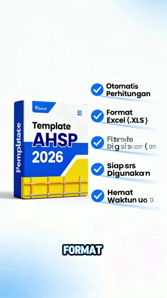 Jual AHSP 2026 Format Excel Siap Pakai | Analisa Harga Satuan Pekerjaan ...